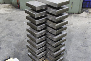 Saw Cut Stainless Steel Plates