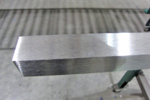 #4 Polished 1 1/2 inch Square Bar 304